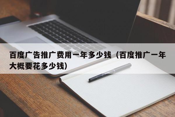 百度廣告推廣費(fèi)用一年多少錢(百度推廣一年大概要花多少錢)